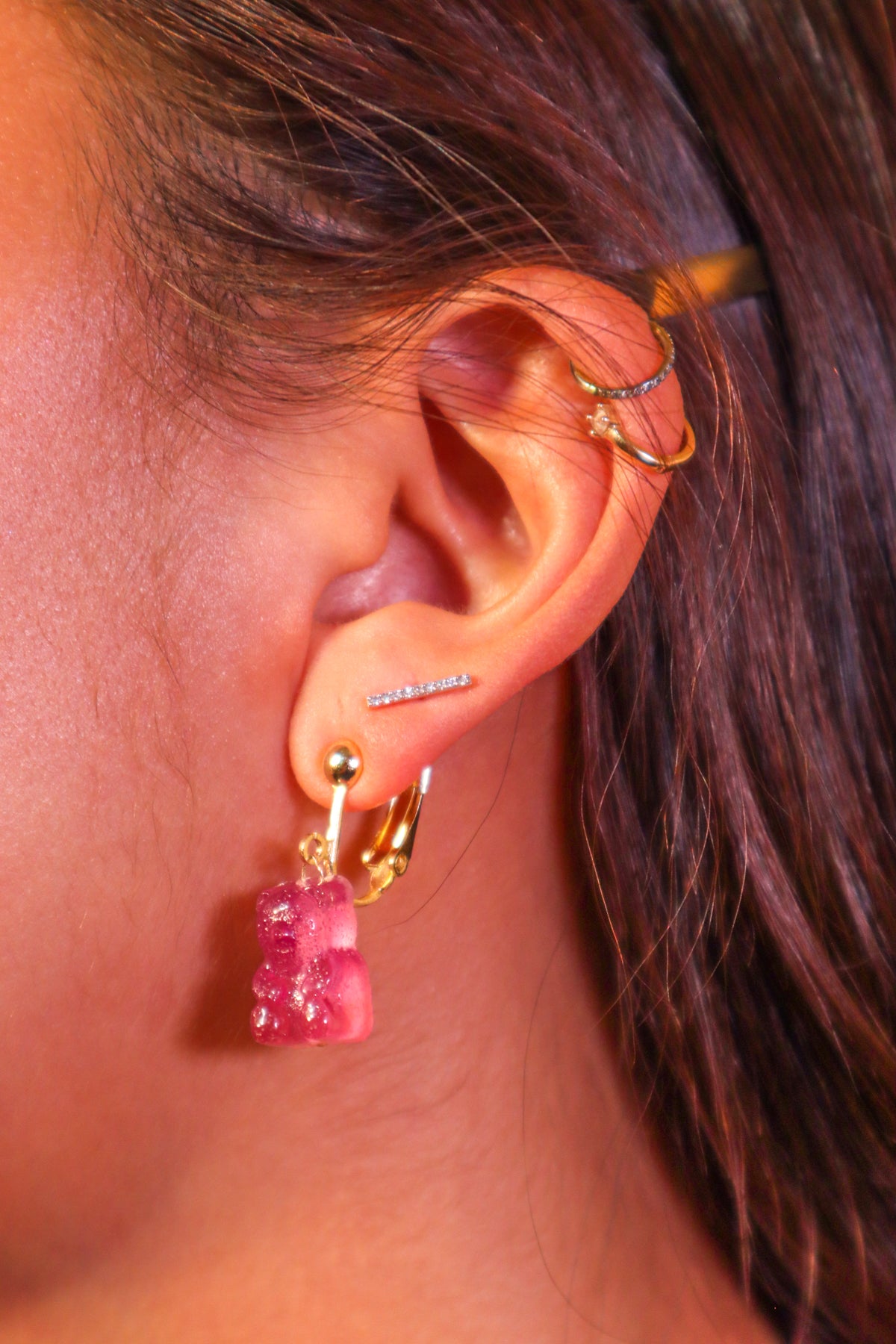 teddies earrings