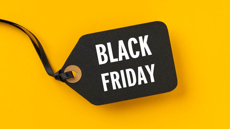 Discounts and Death; The enviromental impact of black friday