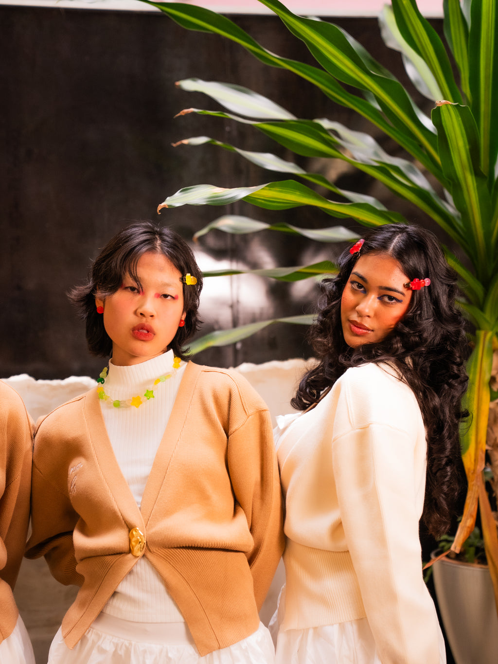 a new.print. hair clips