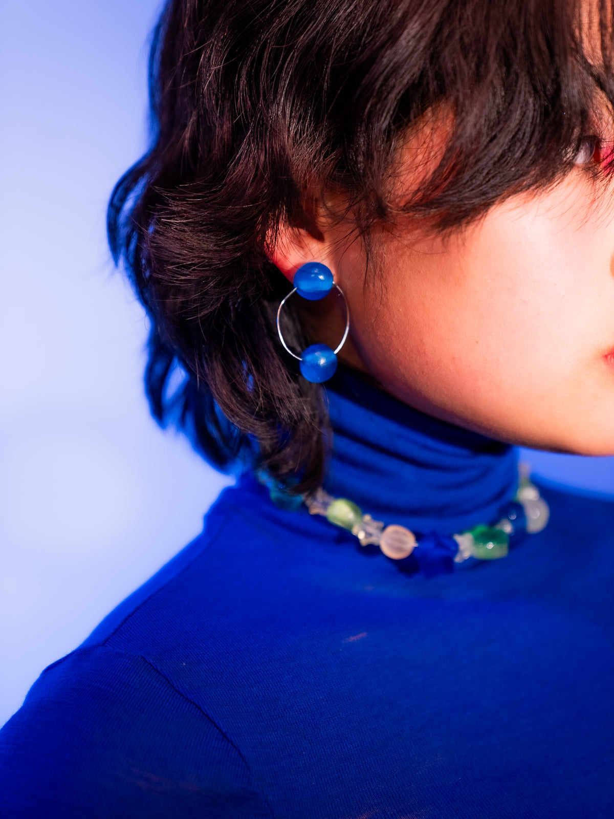 double stud hoops