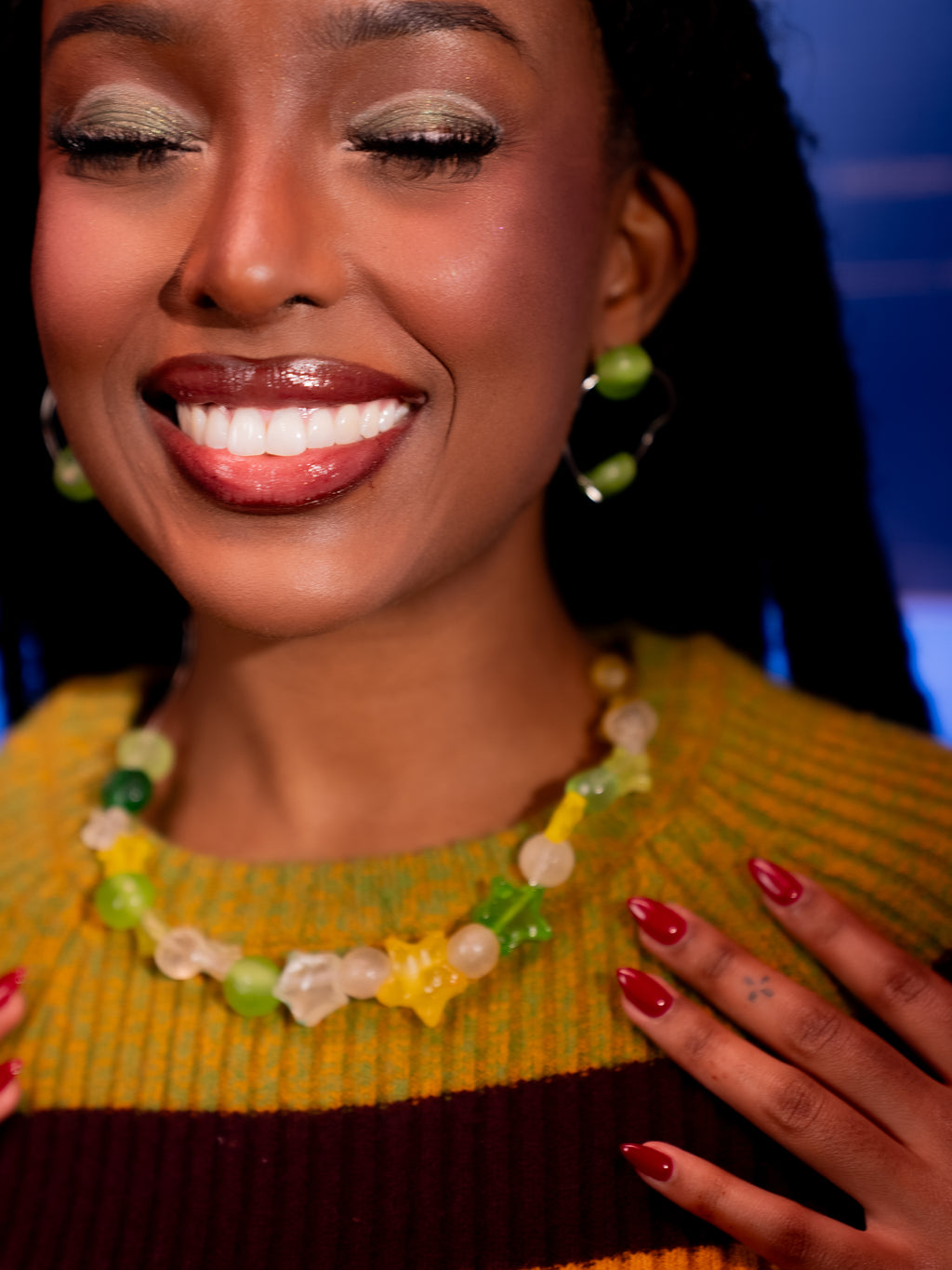 a. du.o. print. studs.