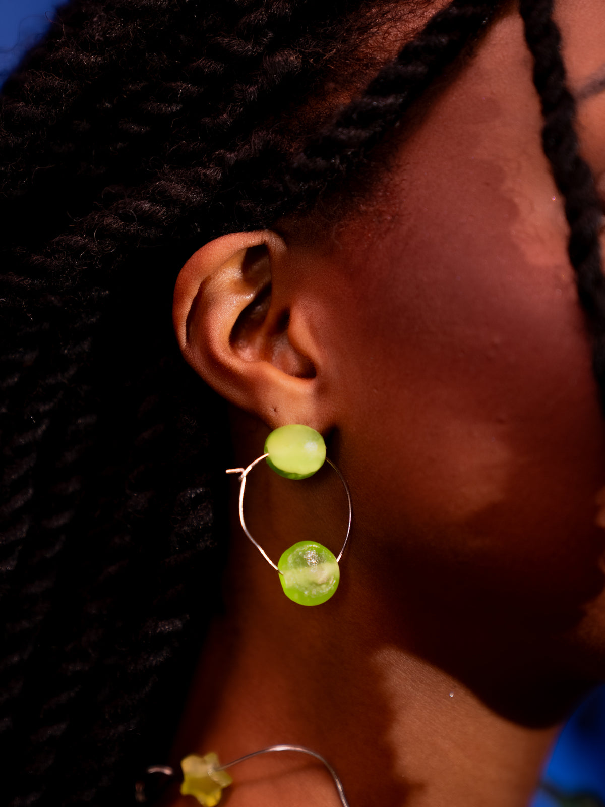 double stud hoops
