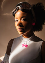 Pink Frosting Necklace