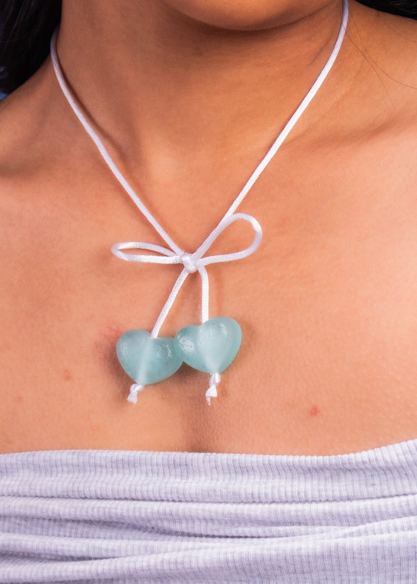 Blue Frosting Necklace