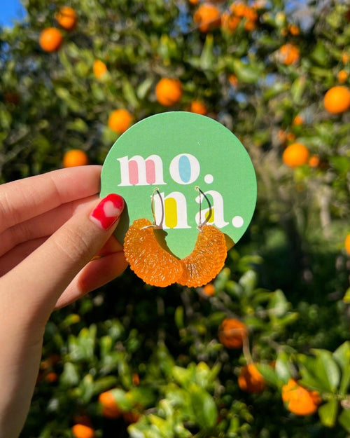 a tangerine earrings