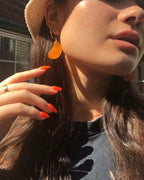 a tangerine earrings