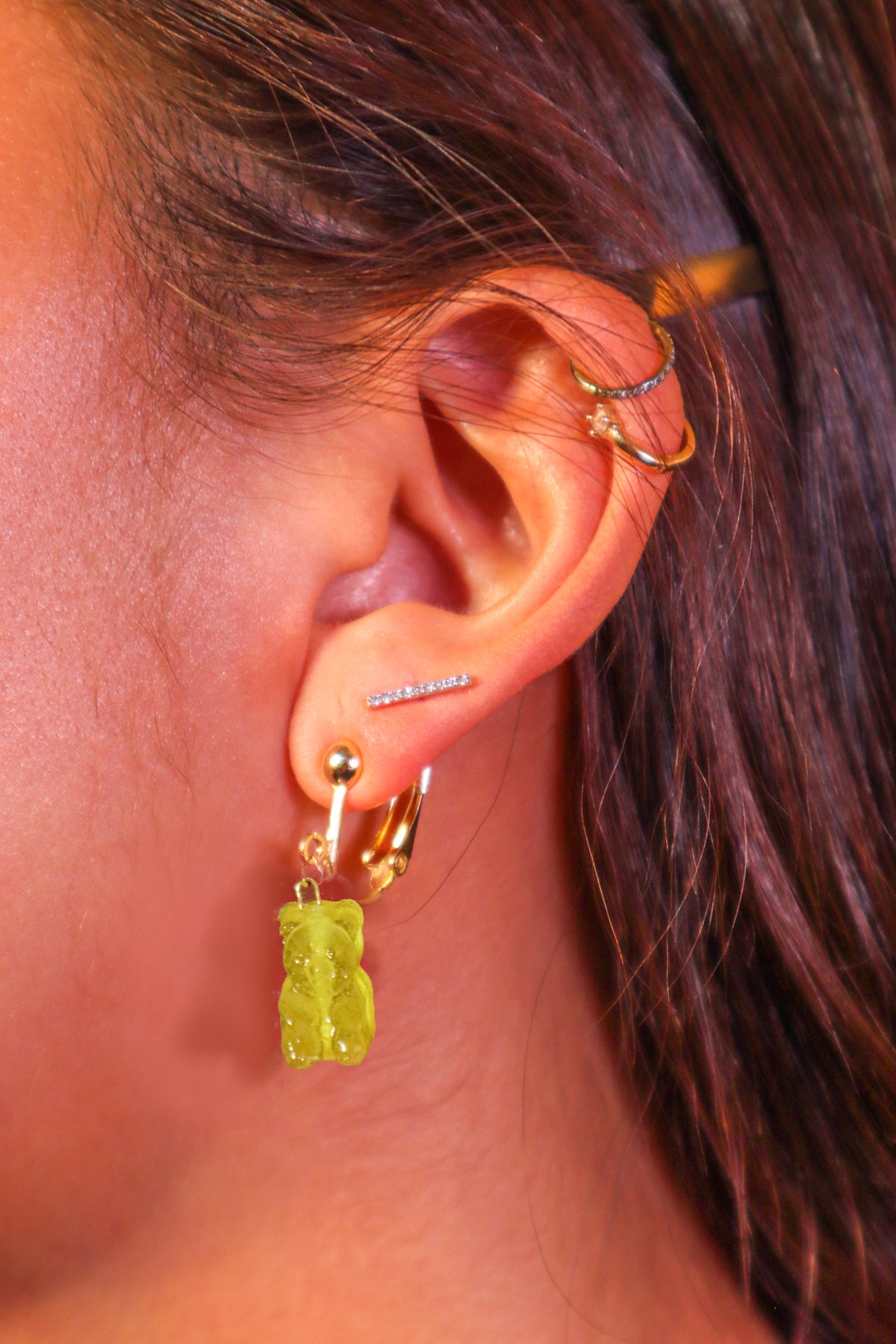 teddies earrings
