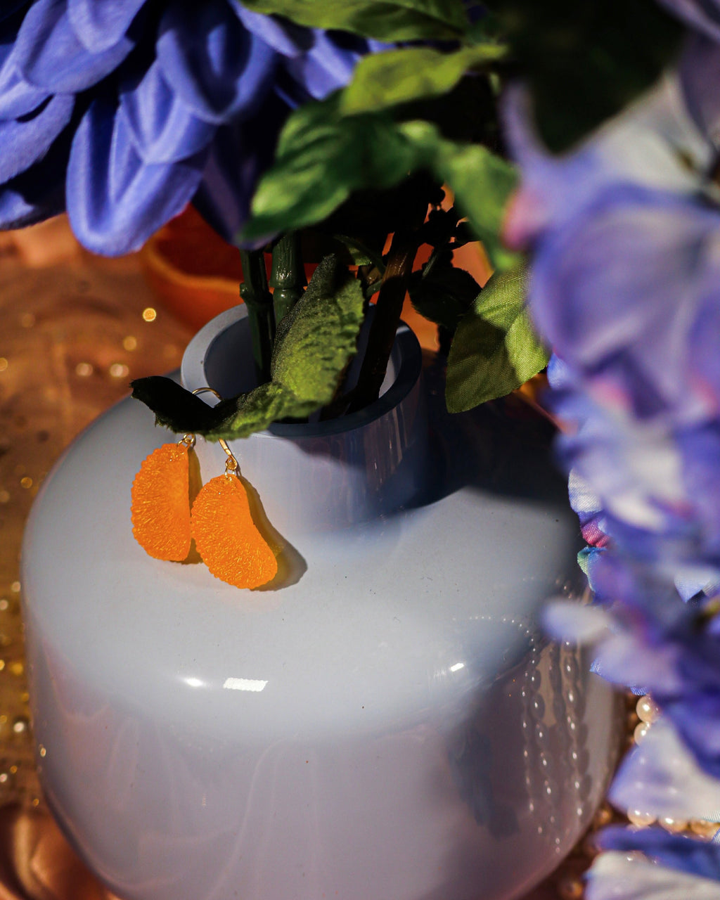 a tangerine earrings